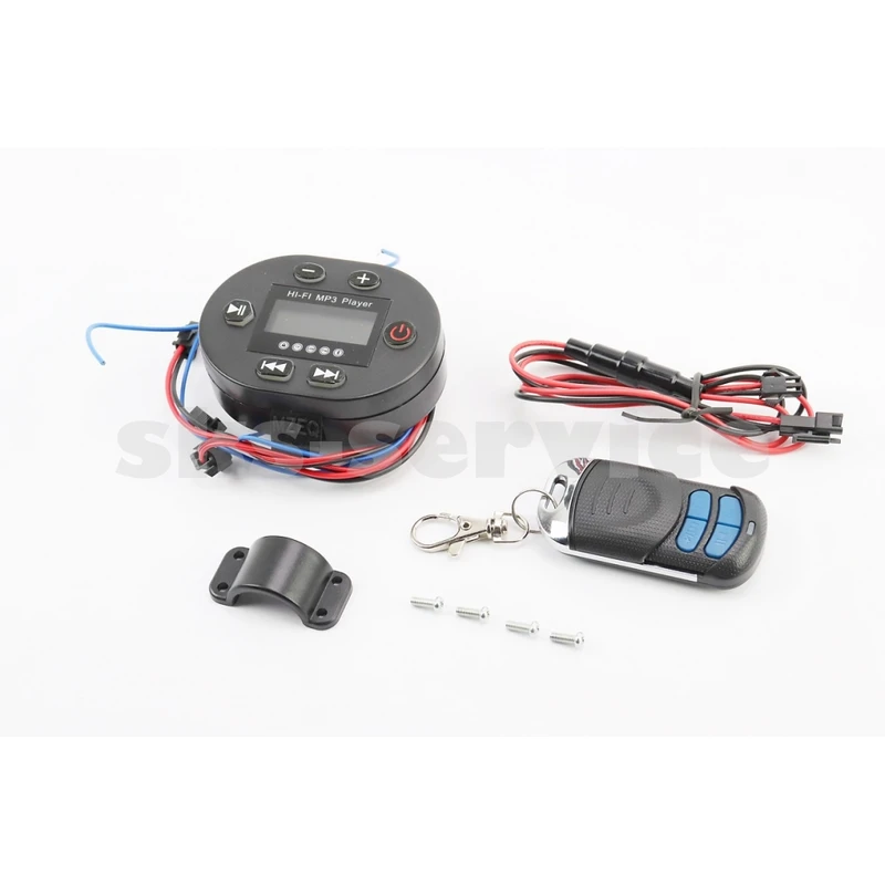 АУДІО-блок на кермо (Bluetooth, МРЗ-USB / SD, FM-радіо, пультДУ)