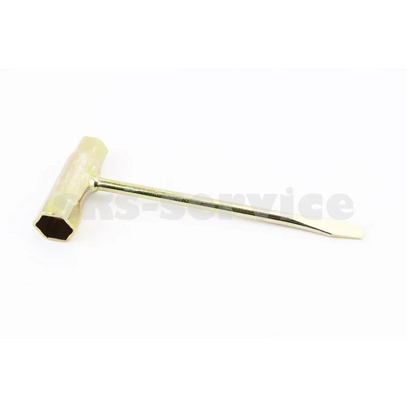 Ключ свічковий для бензопили, 13/19mm, L-160mm, посилений