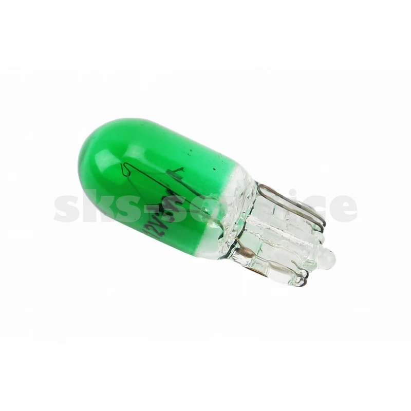 Лампа повороту (зелена без цоколя) 12V / 3W T10