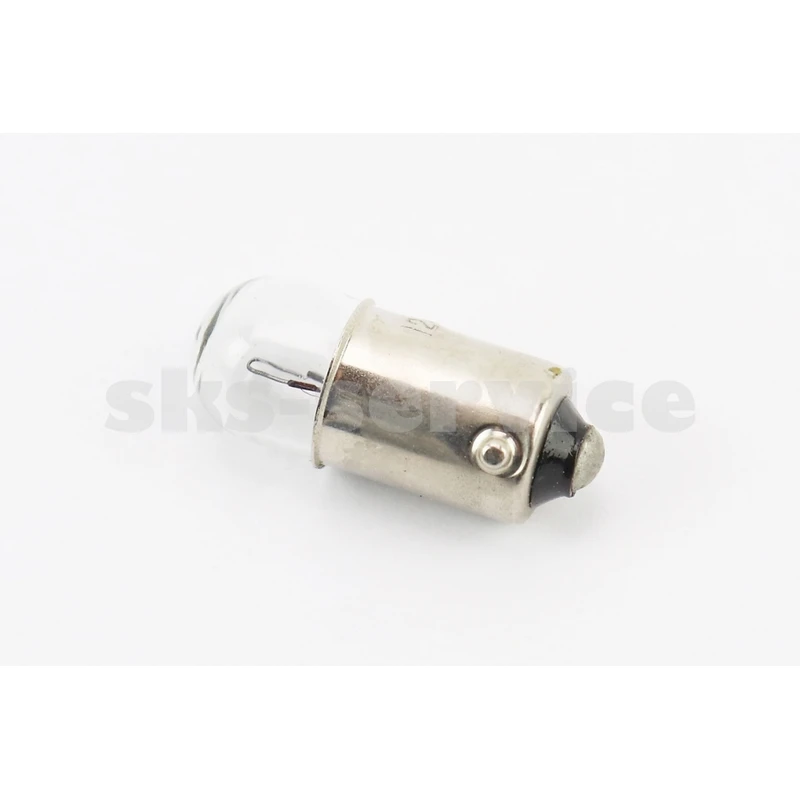 Лампа повороту (біла з цоколем) 12V / 4W G10 BA9S