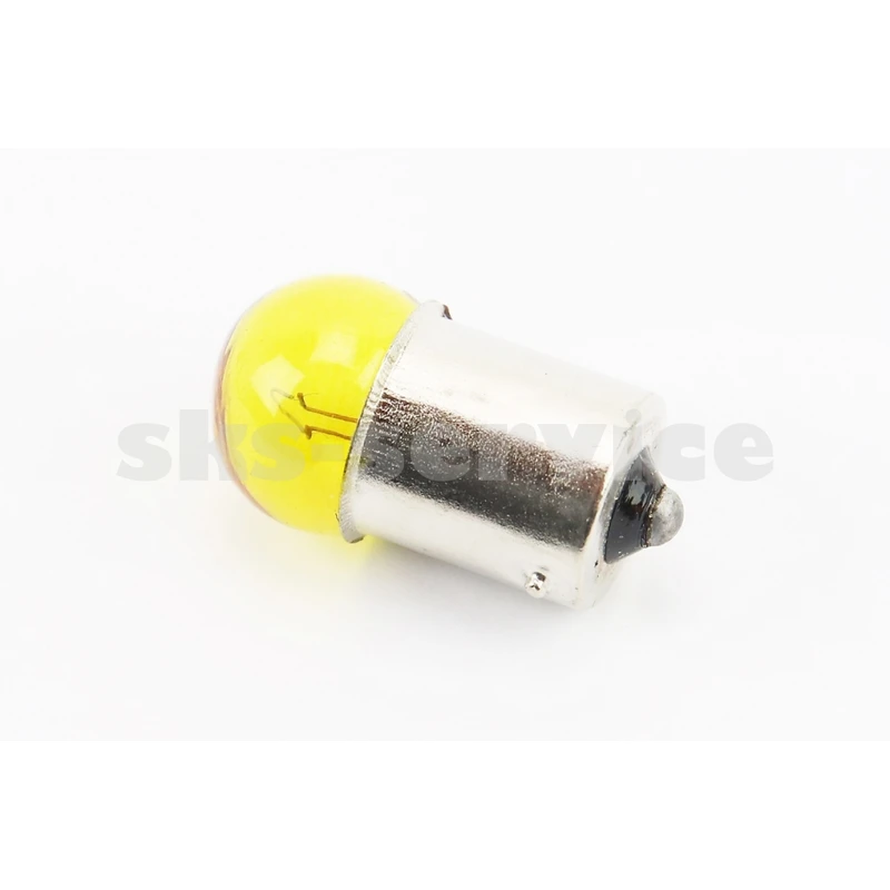 Лампа повороту (жовта з цоколем) 12V / 10W G18