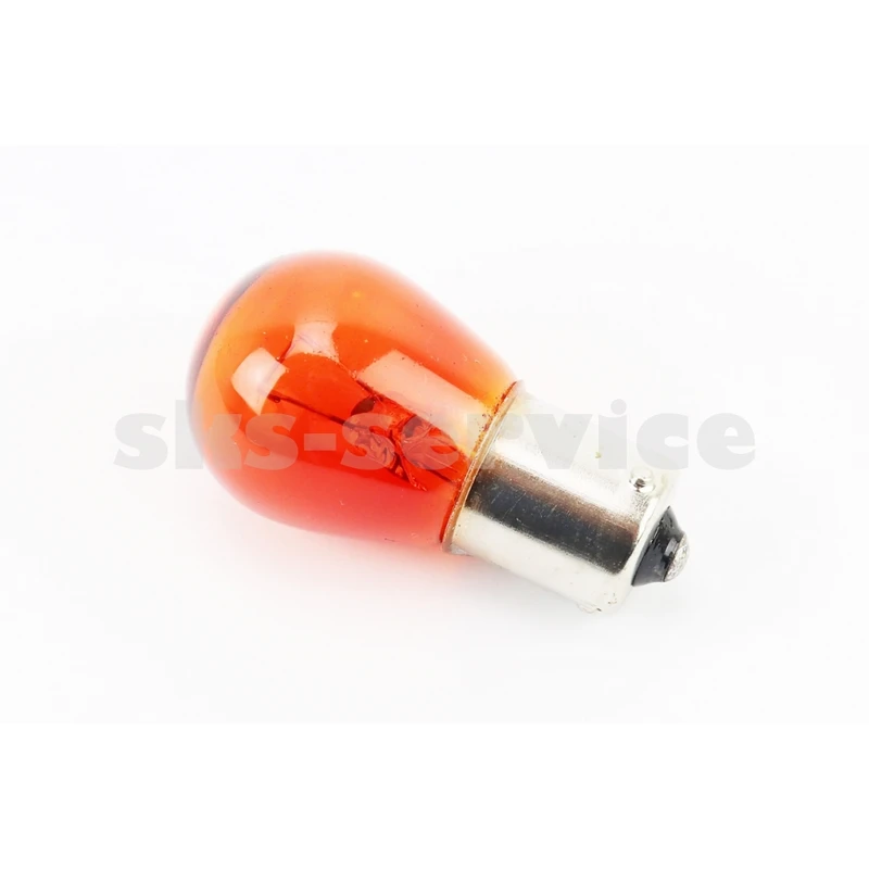 Лампа повороту (велика, жовта з цоколем) 12V / 21W BA15S