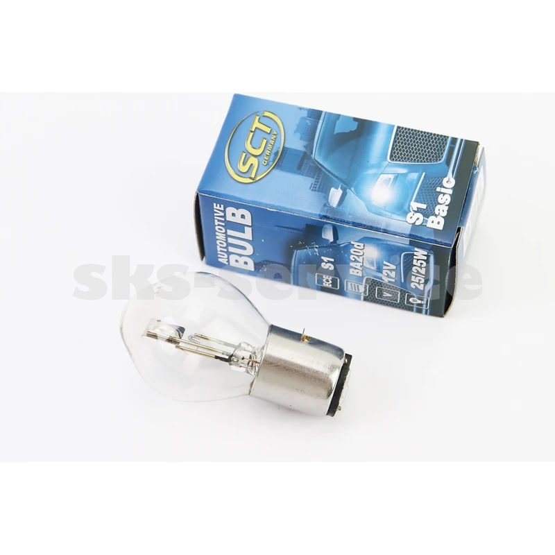 Лампа фари B35 12V 25 / 25W BA20D