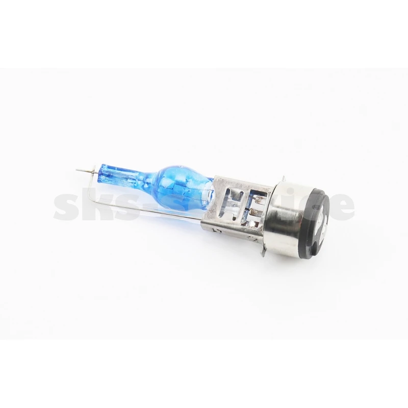 Лампа фари H6 BA20D 12V 35 / 35W super синя свічка тип 2