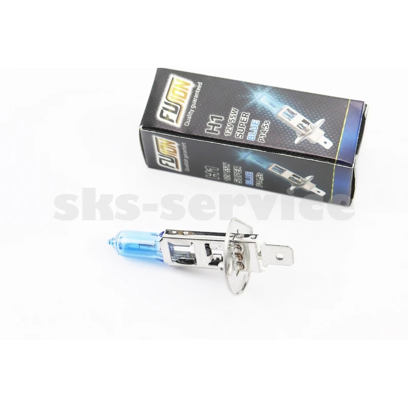 Лампа фари галоген H1 12V55W Super White