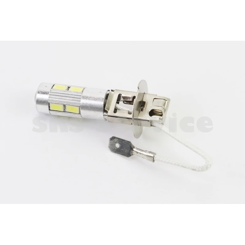 Лампа фари H3 12V - LED-8 + 2 (лінза)