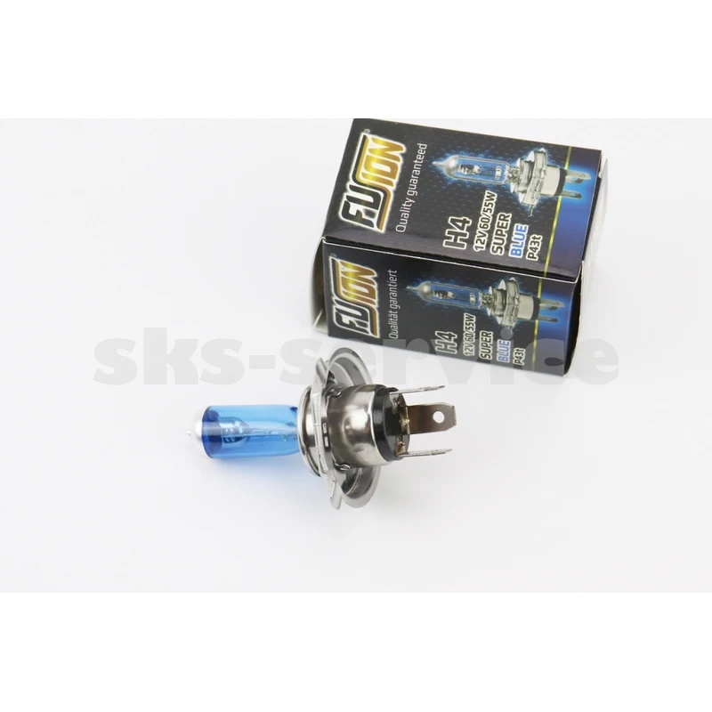 Лампа фари галоген H4 P43T 12V 60 / 55W Super White