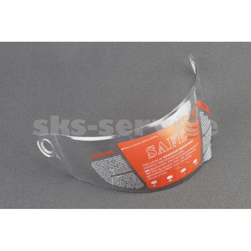 Скло шолома закритого (FXW HF-101/F-2 825/BLD-825/HK-221. Можливі потертості незначні, див. фото)
