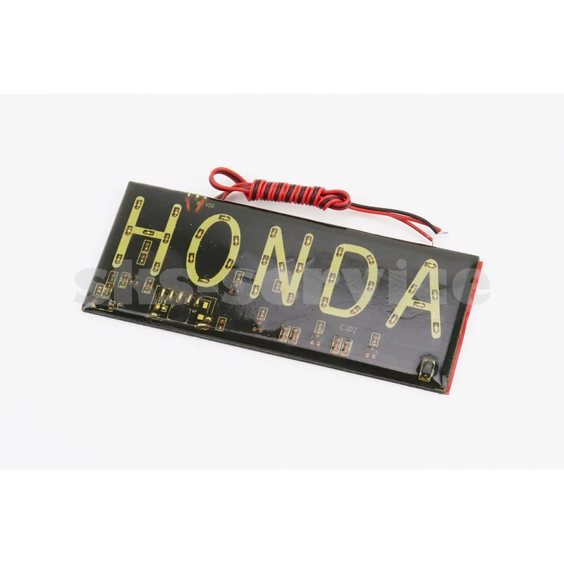 Фото 1 - Табличка світлодіодна HONDA (12 * 5 см)