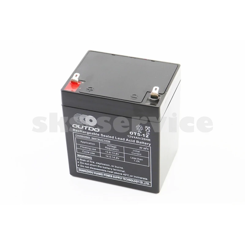 Акумулятор 12V4Ah OT5-12 кислотний (L90*W70*H102mm) для ДБЖ, іграшок та ін.
