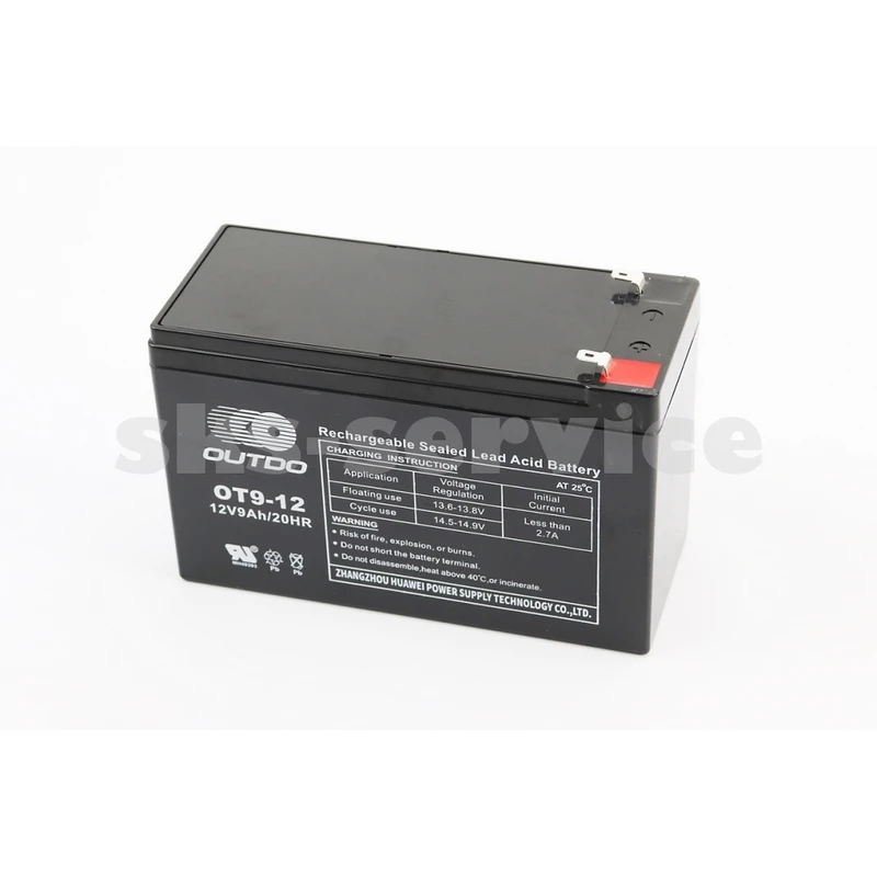 Акумулятор 12V9Ah OT9-12 кислотний (L151*W65*H94mm) для ДБЖ, іграшок та ін.