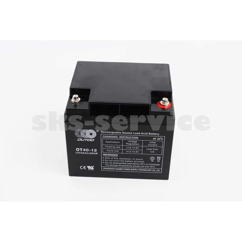 Акумулятор 12V40Ah OT40-12 кислотний (L196*W166*H184mm) для ДБЖ, іграшок та ін.