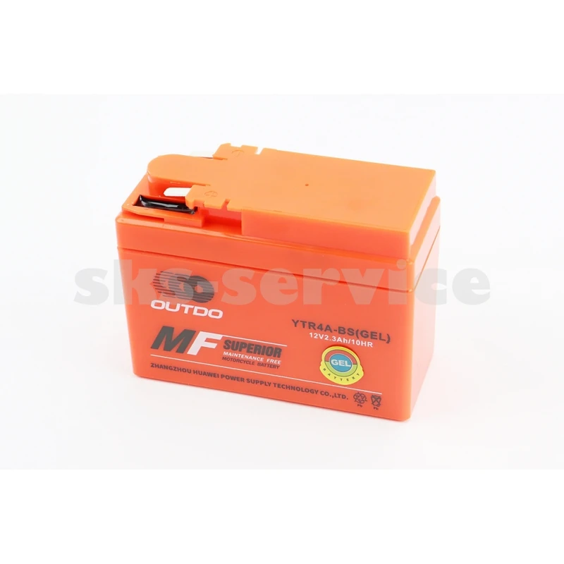 Акумулятор 12V2,3Ah YTR4A-BS GEL (L115*W49*H85mm) таблетка-Honda
