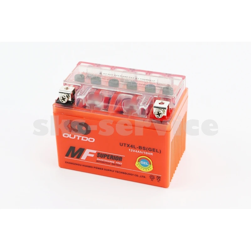 Акумулятор 12V4Ah UTX4L-BS GEL (L113 * W70 * H85mm)