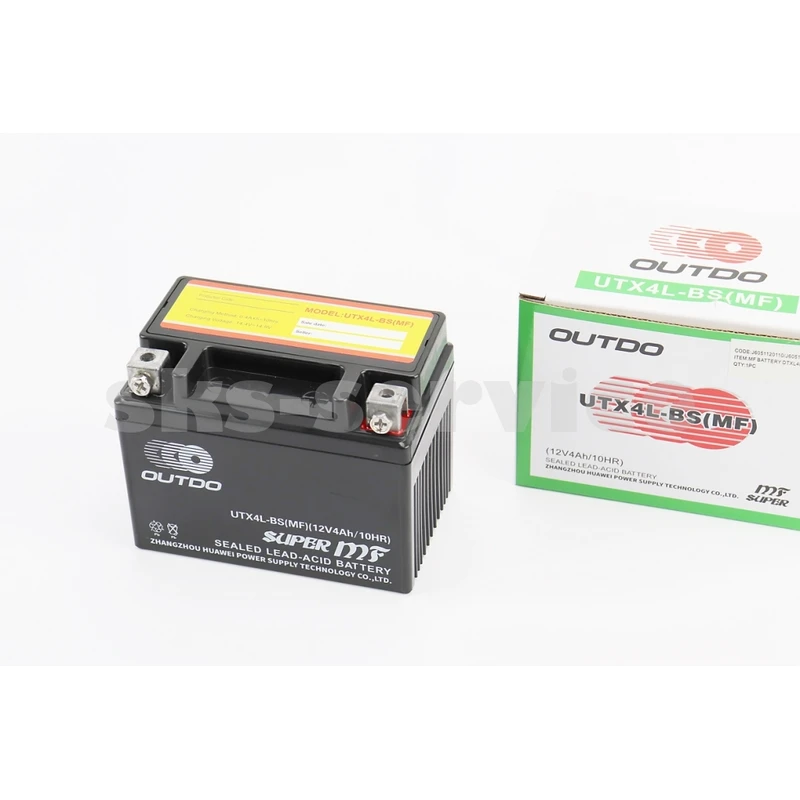 Акумулятор 12V4Ah UTX4L-BS(MF) кислотний (L113*W70*H85mm)