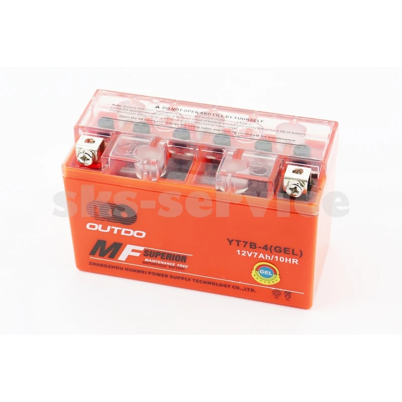 Акумулятор 12V7Ah YT7В-4 GEL (L150*W65*H95mm)