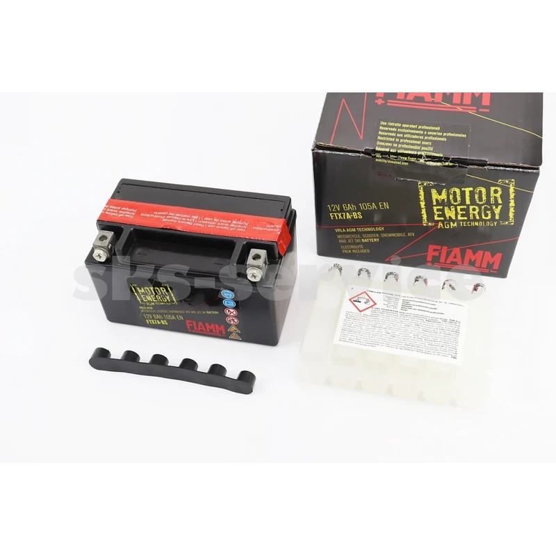 Акумулятор 12V6Ah FTX7A-BS кислотний (L150*W85*H95mm)