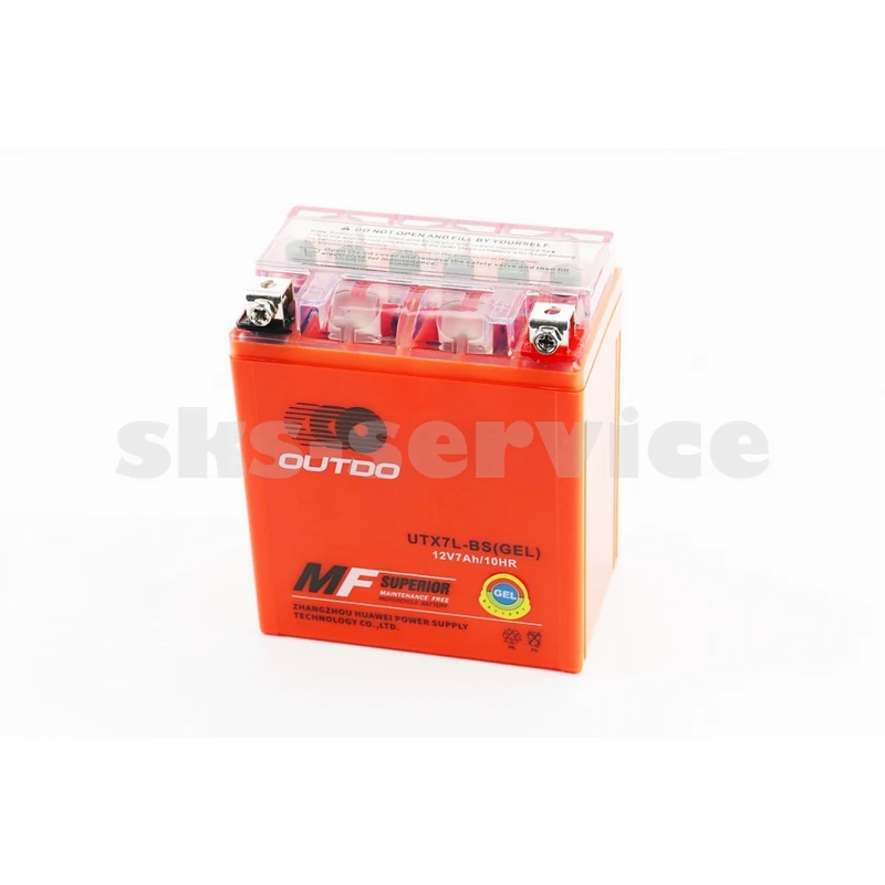 Акумулятор 12V7Ah UTX7L-BS GEL (L113*W70*H132mm) МОТО
