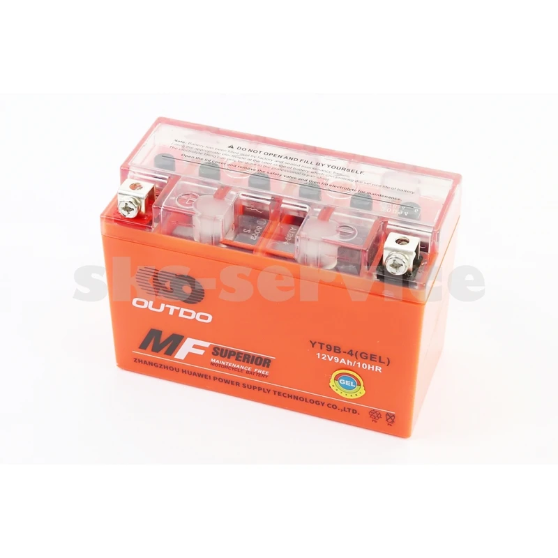 Акумулятор 12V9Ah YT9B-4 GEL (L150*W70*H105mm)