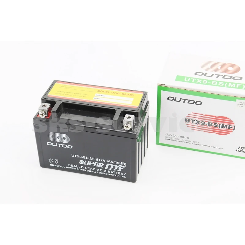 Акумулятор 12V9Ah UTX9-BS(MF) кислотний (L150*W87*H105mm)