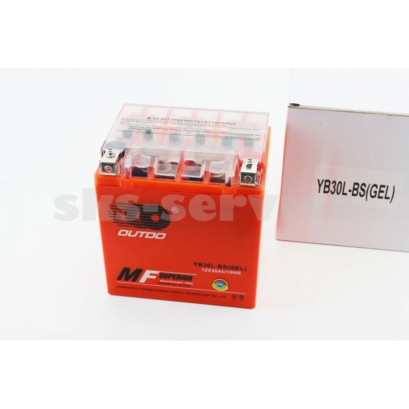 Акумулятор 12V30Аh YB30L-BS GEL (L165*W125*H175mm)