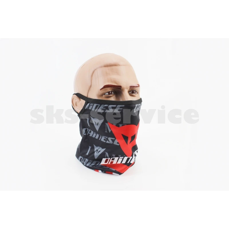 Маска обличчя пилозахисна DAINESE, з чорним малюнком, GE-82