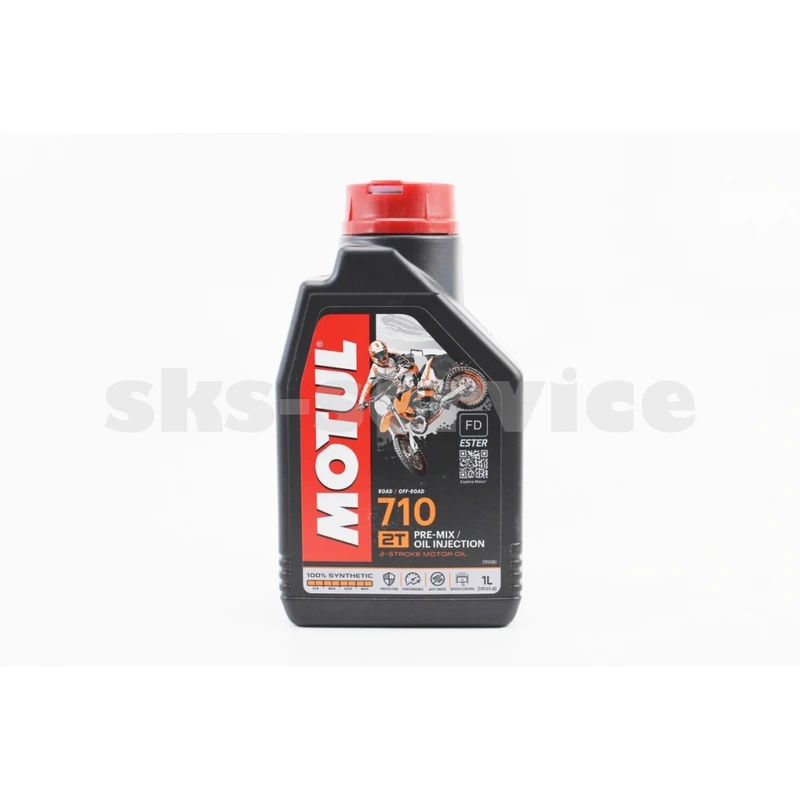 Олива 2T - синтетична для мототехніки 710 SYNTHETIC 100%, 1L