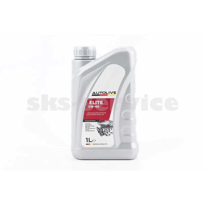 Олива 4T 5W-40 - синтетична універсальна, 1L