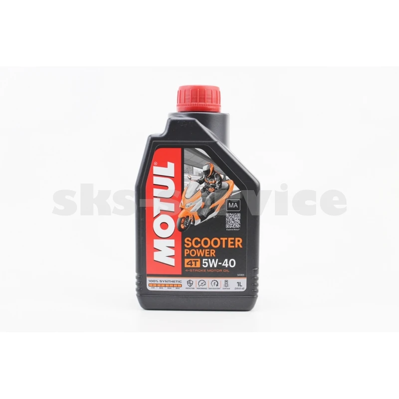 Олива 4T 5W-40 - синтетична скутерна Scooter Power SYNTHESE 100%, 1L