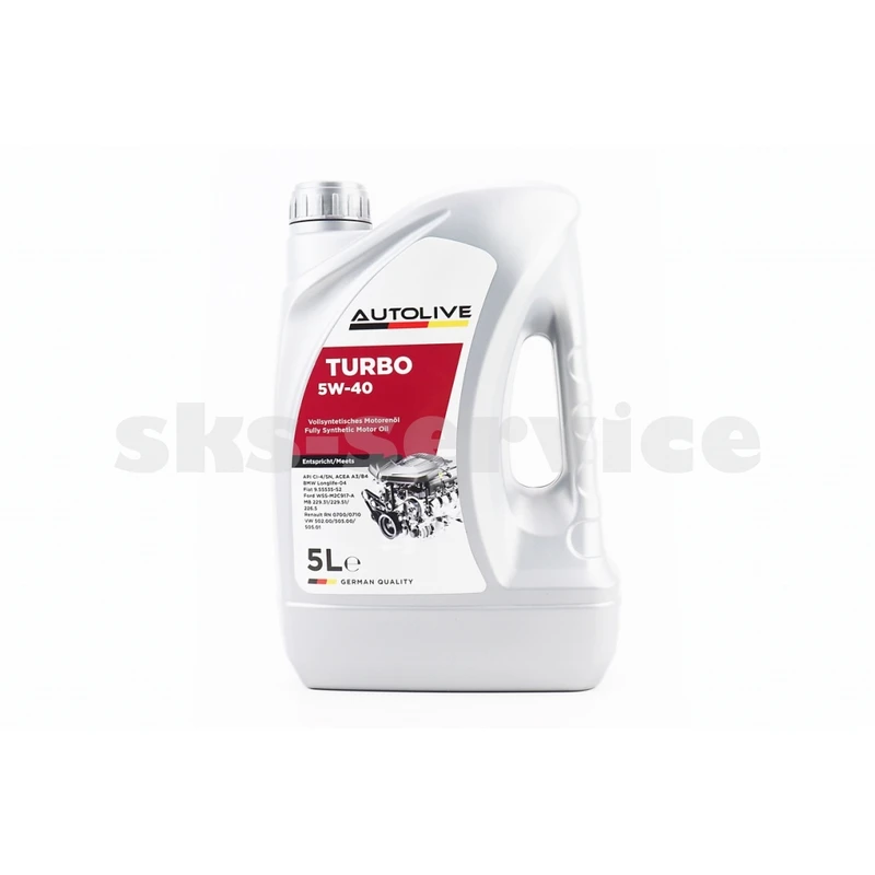 Олива 5W-40 - синтетична дизельна DIESEL TURBO, 5L