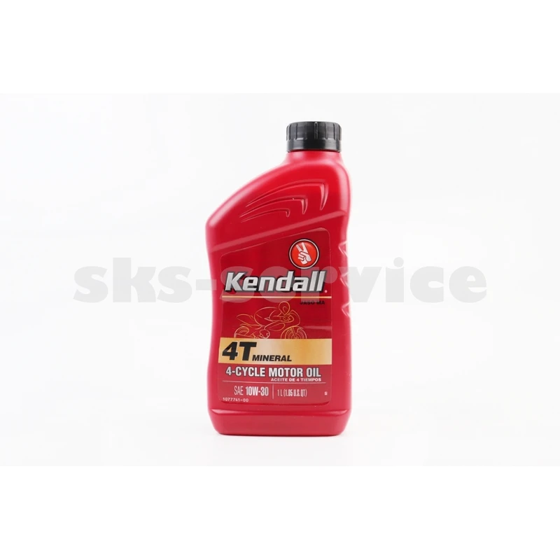 Олива 4T 10W-30 - напівсинтетична універсальна KENDALL, 1L