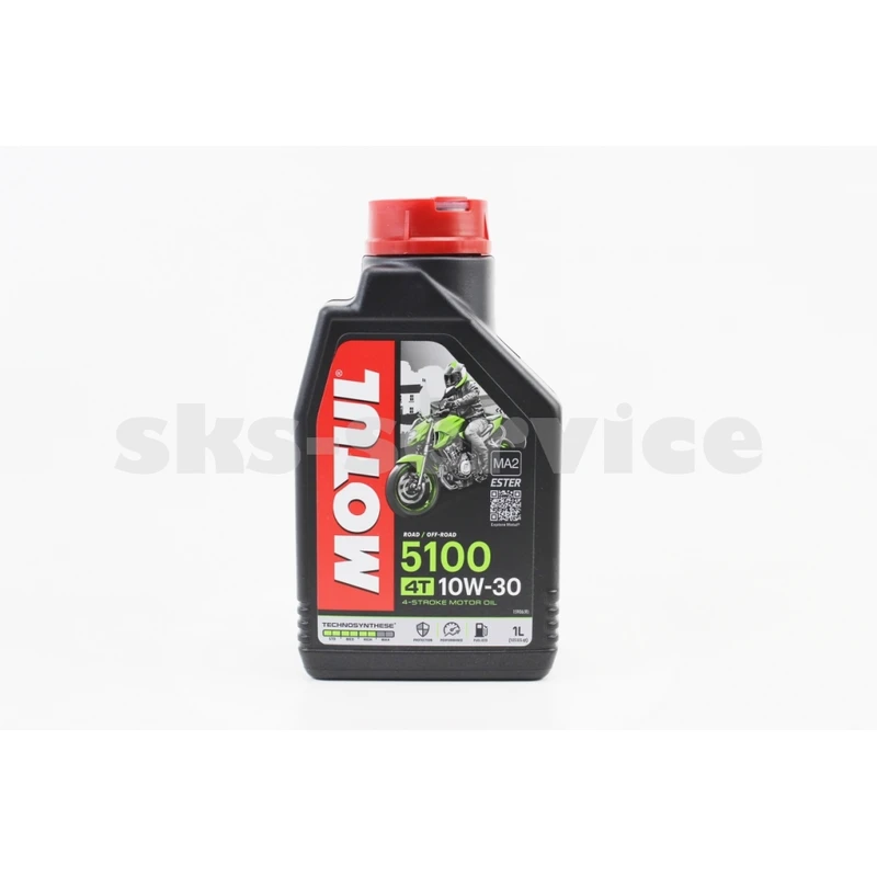 Олива 4T 10W-30 - напівсинтетична мотоциклетна 5100 Technosynthese, 1L