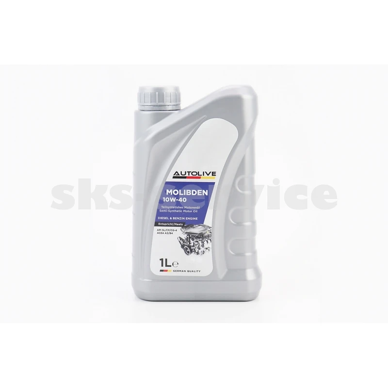 Олія 4T 10W-40 - напівсинтетична універсальна, Molibden Diesel & Benzin 1L