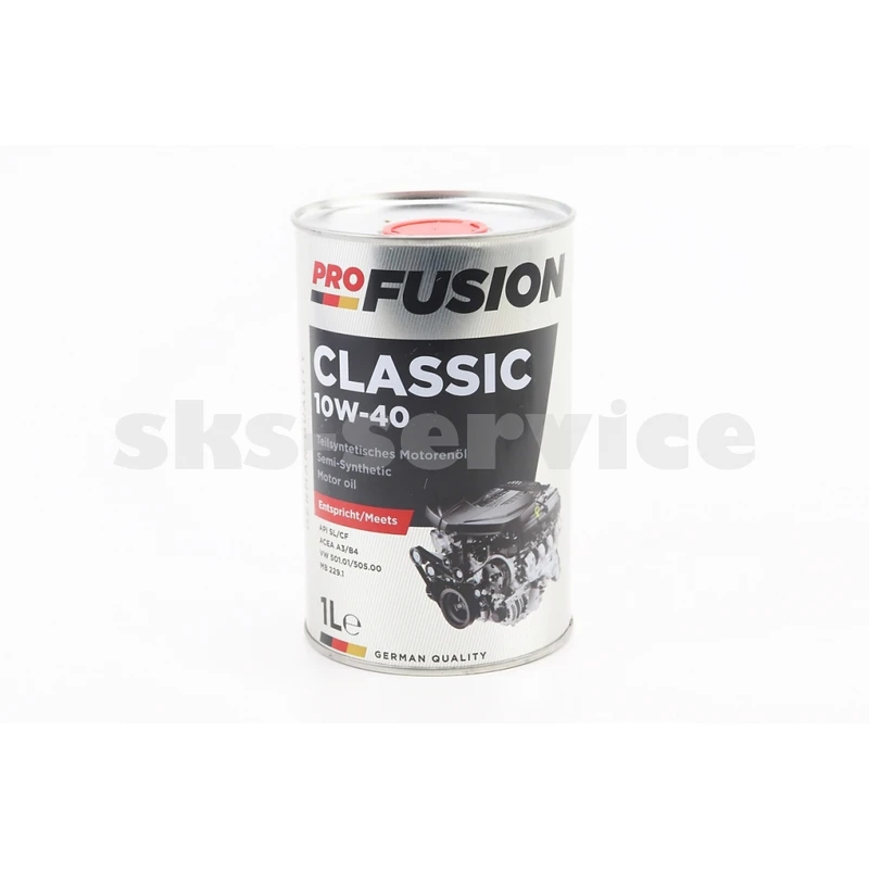 Олива 4T 10W-40 - напівсинтетична універсальна Classiс, 1L Metal