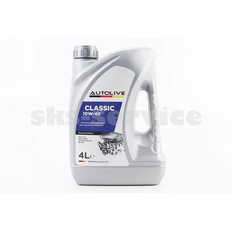 Олива 4T 10W-40 - напівсинтетична універсальна Classiс, 4L