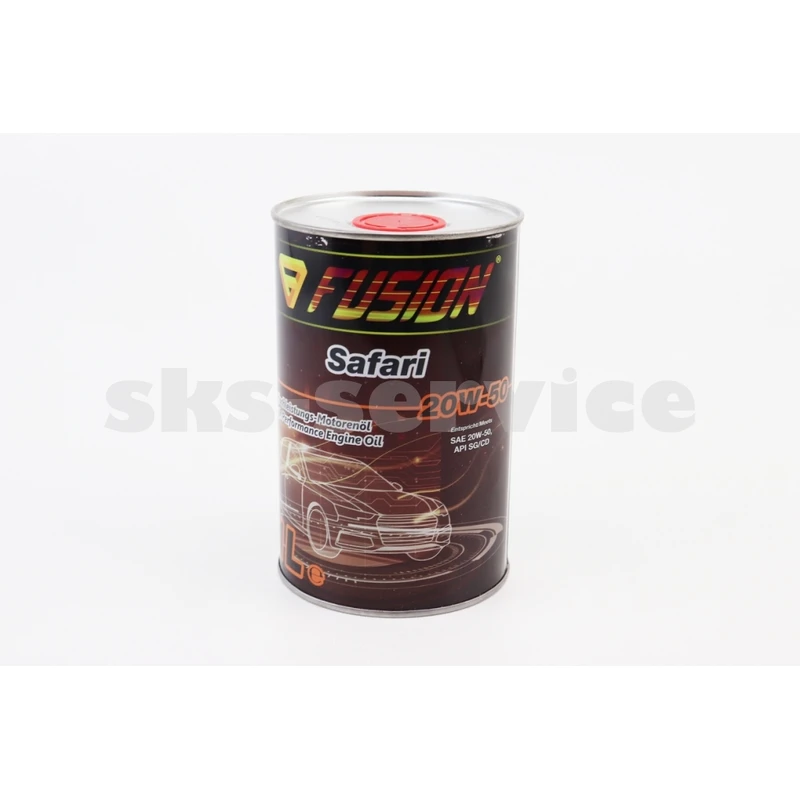 Олива 4T 20W-50 - мінеральна універсальна Safari, 1L Metal