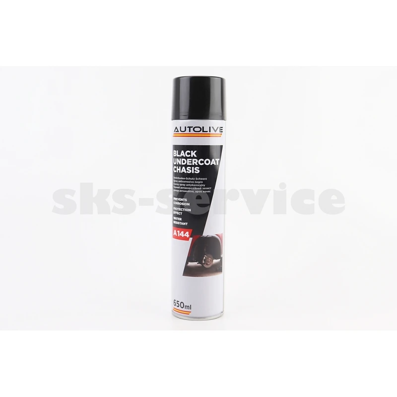 Антикорозійний захист днища кузова, чорний UNDERCOAT CHASIS, Аерозоль 650ml