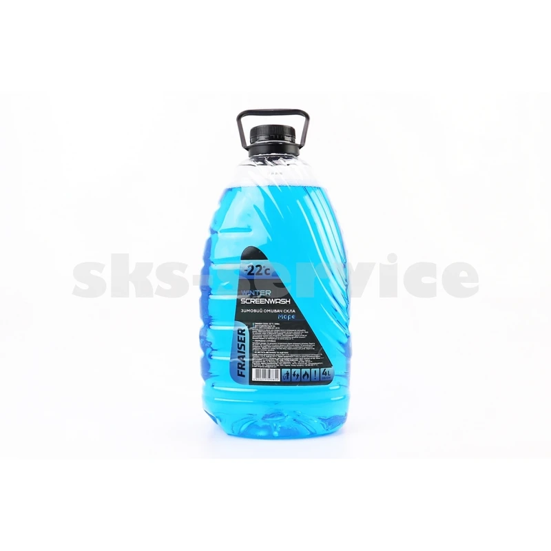 Рідина для очищення скла -22°С (в бачок омивача) Море СИНІЙ, 4L