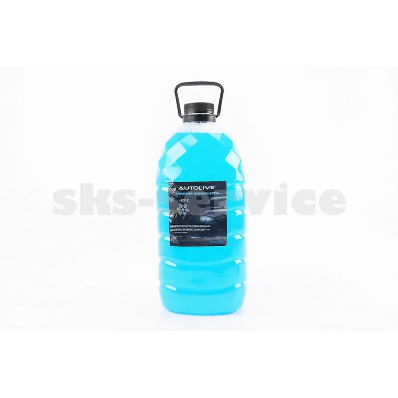 Рідина для очищення скла -20°С (в бачок омивача) СИНІЙ 5L