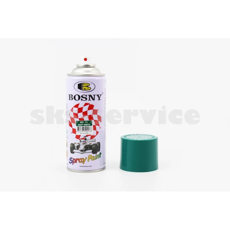 Фарба акрилова №13 ТЕМНО-ЗЕЛЕНИЙ, Аерозоль 400ml