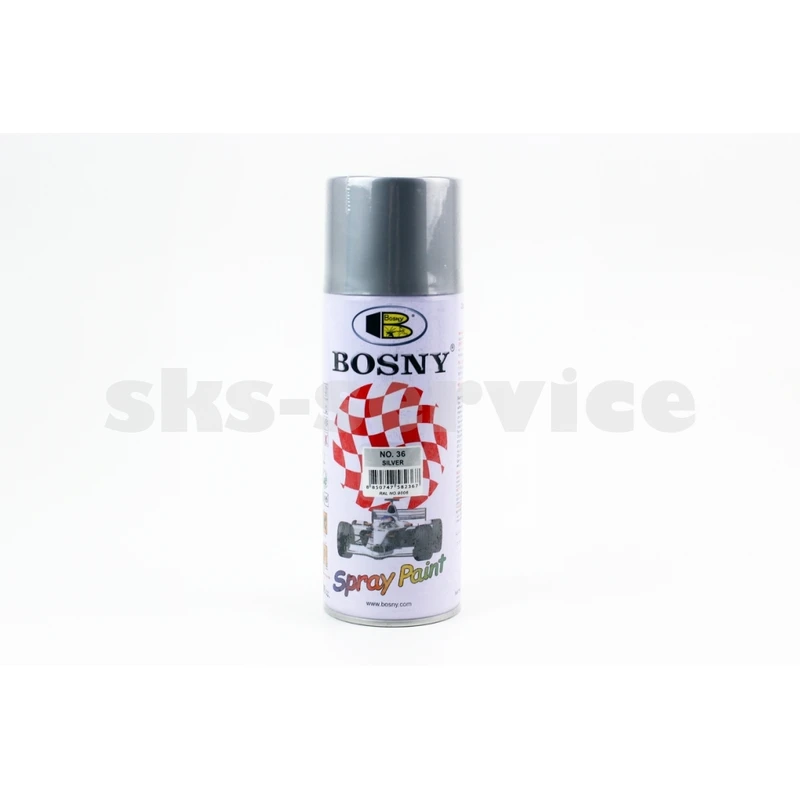 Фарба акрилова №36 СРІБНИЙ, Аерозоль 400ml