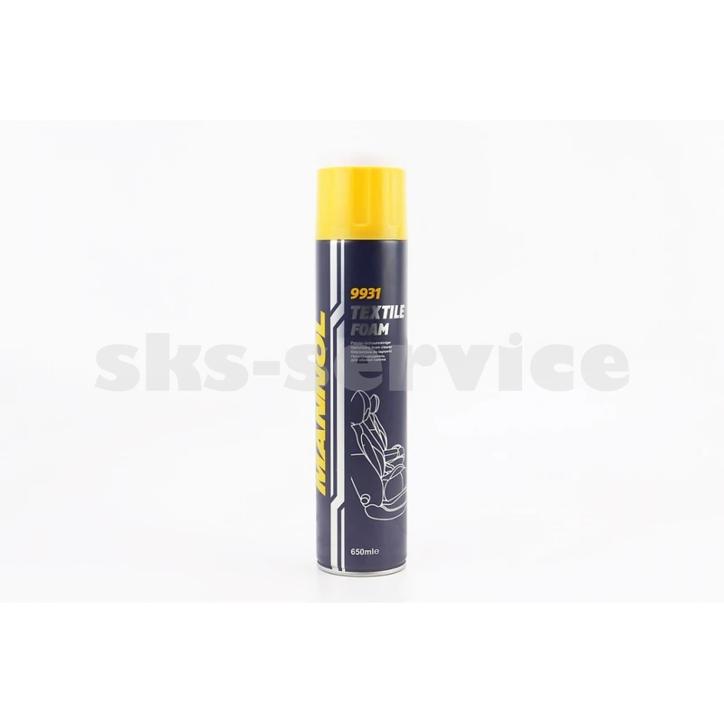Очисник оббивки салону багатофункціональний TEXTILE FOAM, Аерозоль 650ml