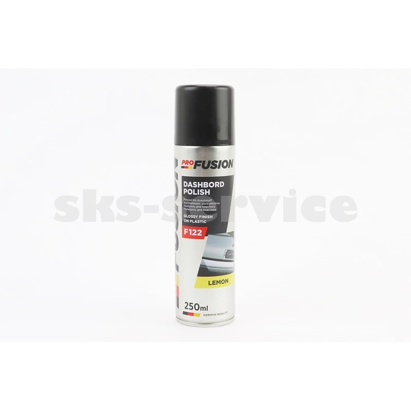 Поліроль для пластика з ароматизатором (лимон) DASHBOARD POLISH, Аерозоль 250ml