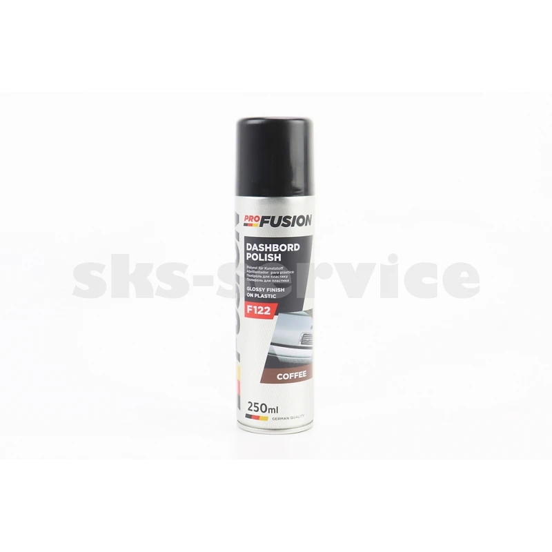 Поліроль для пластика з ароматизатором (кава) DASHBOARD POLISH, Аерозоль 250ml