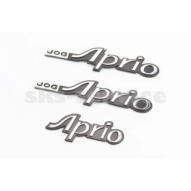 Наклейка шильдик JOG APRIO 13х3, к-кт 3шт