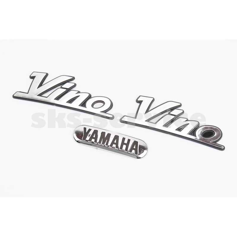 Наклейка шильдик YAMAHA VINO 12,5 х 4,5, к-кт 3шт