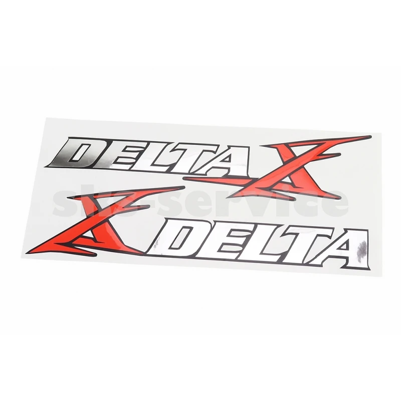 Наклейка DELTA на Пластик бічний лев, прав к-кт 2шт (25х6см)