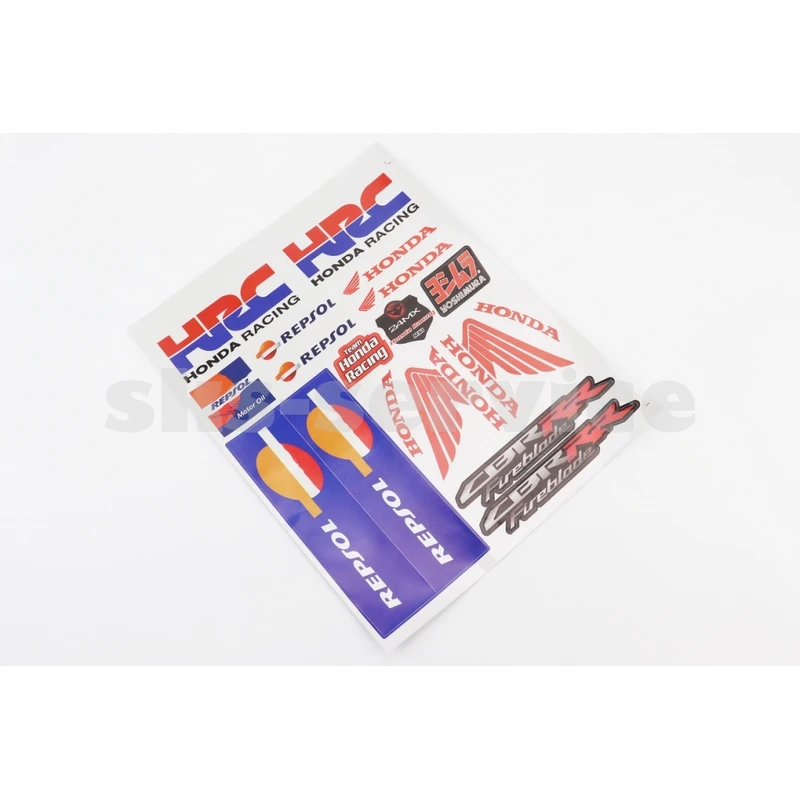 Наклейки набір 17шт HONDA/REPSOL GF-067 (25х30см)