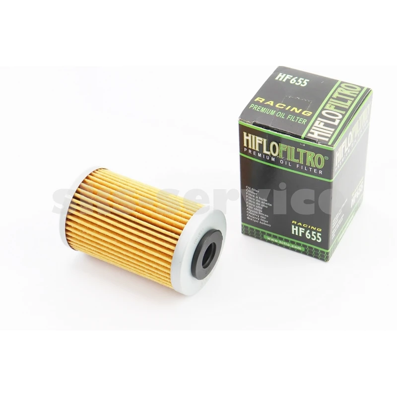 Фільтр-елемент масляний HF655 (41x69мм) KTM 250 EXC-F/250 SX-F/450 EXC, Husqvarna FC450/FE501, Husaberg FE390 Enduro/FX450 Cross