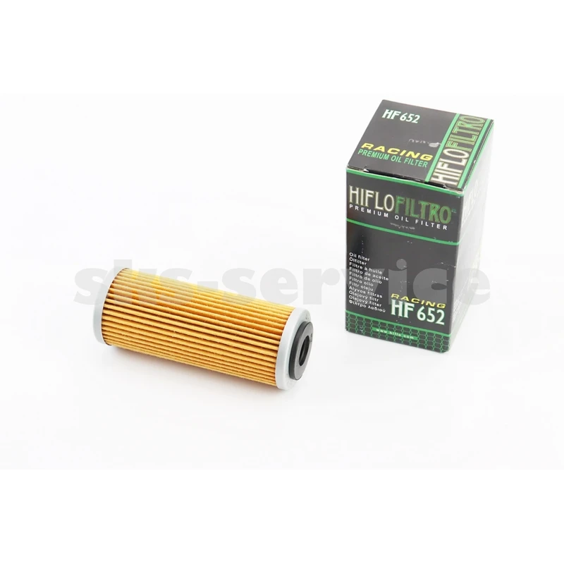 Фільтр-елемент масляний HF652 (33x87мм) KTM EXC400/450/530; EXC-F 250-350; SX-F 250/350/450, HUSQVARNA FC 250/350/450; FE 250/350/450/501